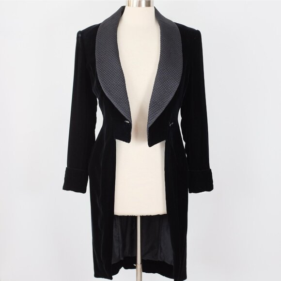 Ralph Lauren Jacket Purple Label Collection tailcoat jacket sz 6 velvet tuxedo - Picture 6 of 12